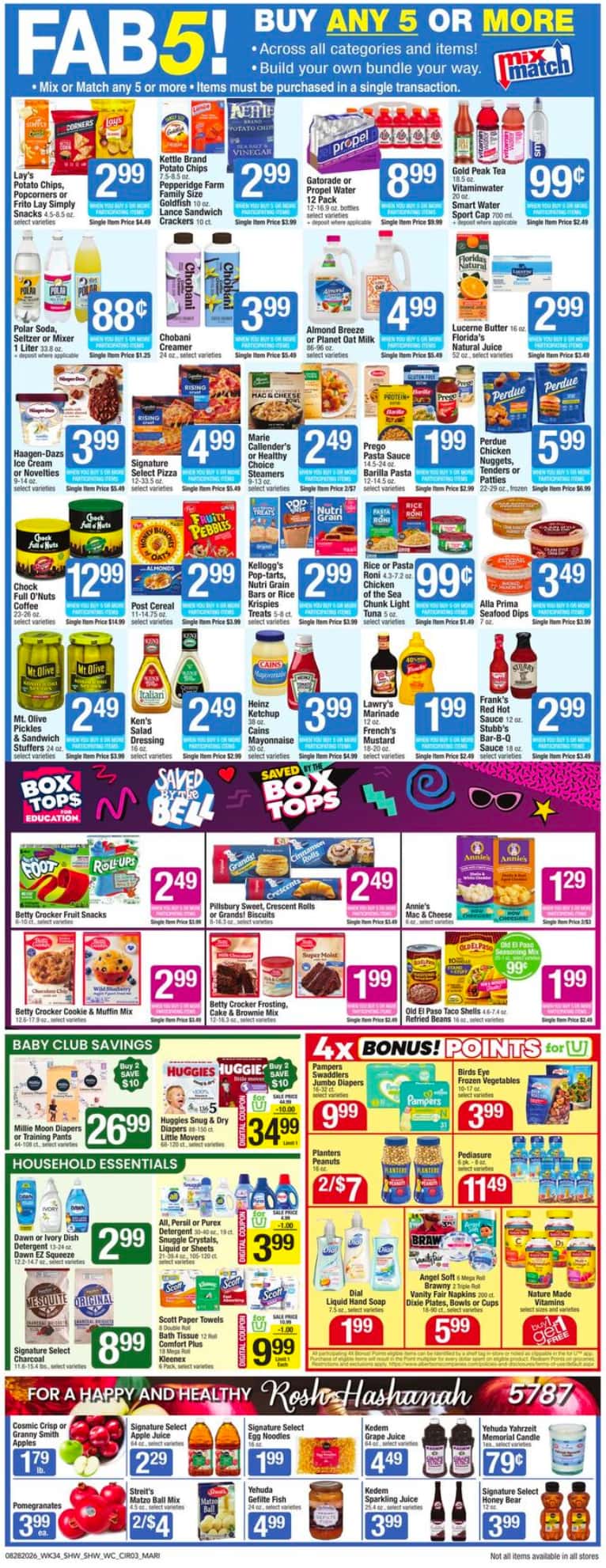 Shaw’s Weekly Ad August 28 - September 3, 2026 - Image 1 August 28 - September 3