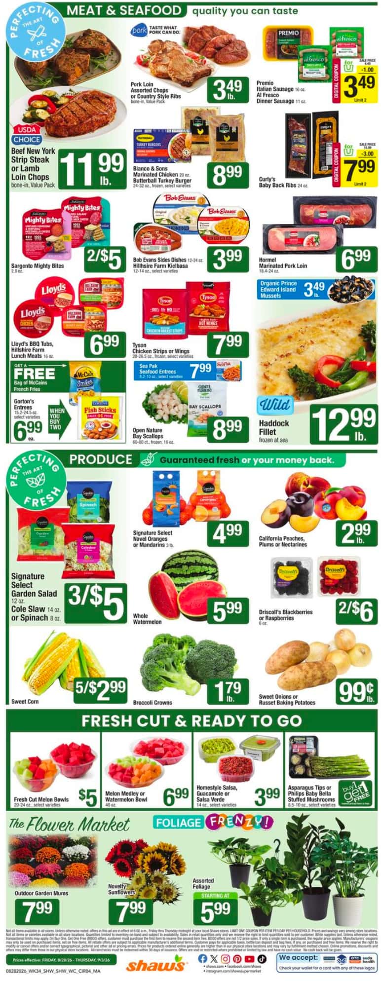 Shaw’s Weekly Ad August 28 - September 3, 2026 - Image 2 August 28 - September 3