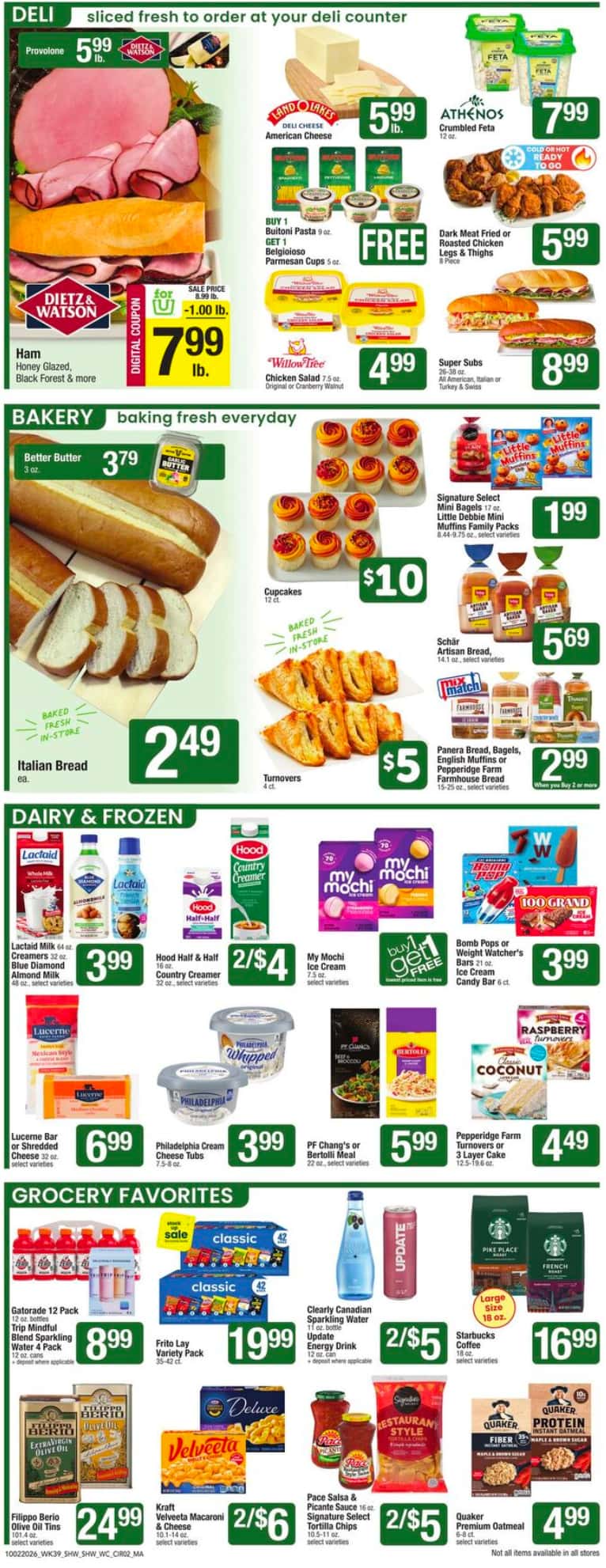 Shaw’s Weekly Ad (October 9 - 15, 2026) Early Preview - Image 2 October 2 - 8