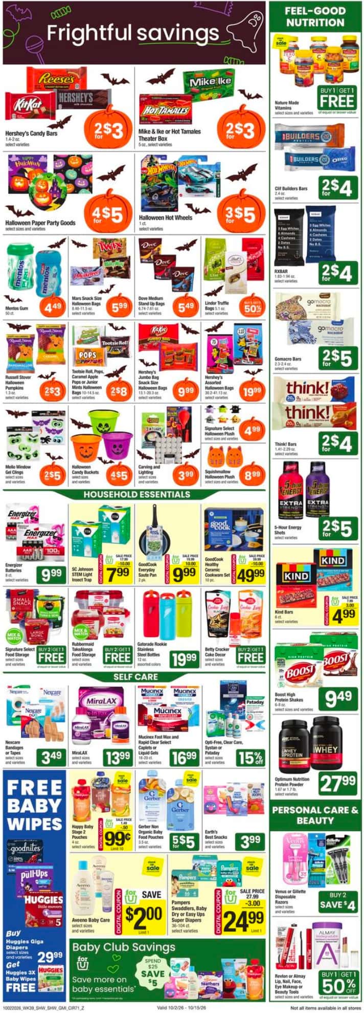Shaw’s Weekly Ad (October 9 - 15, 2026) Early Preview - Image 2 October 2 - 8