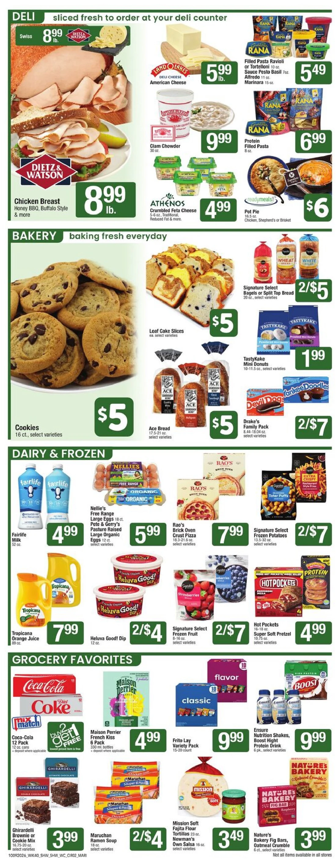 Shaw’s Weekly Ad (October 9 - 15, 2026) Early Preview - Image 2 Oct 9 - 15