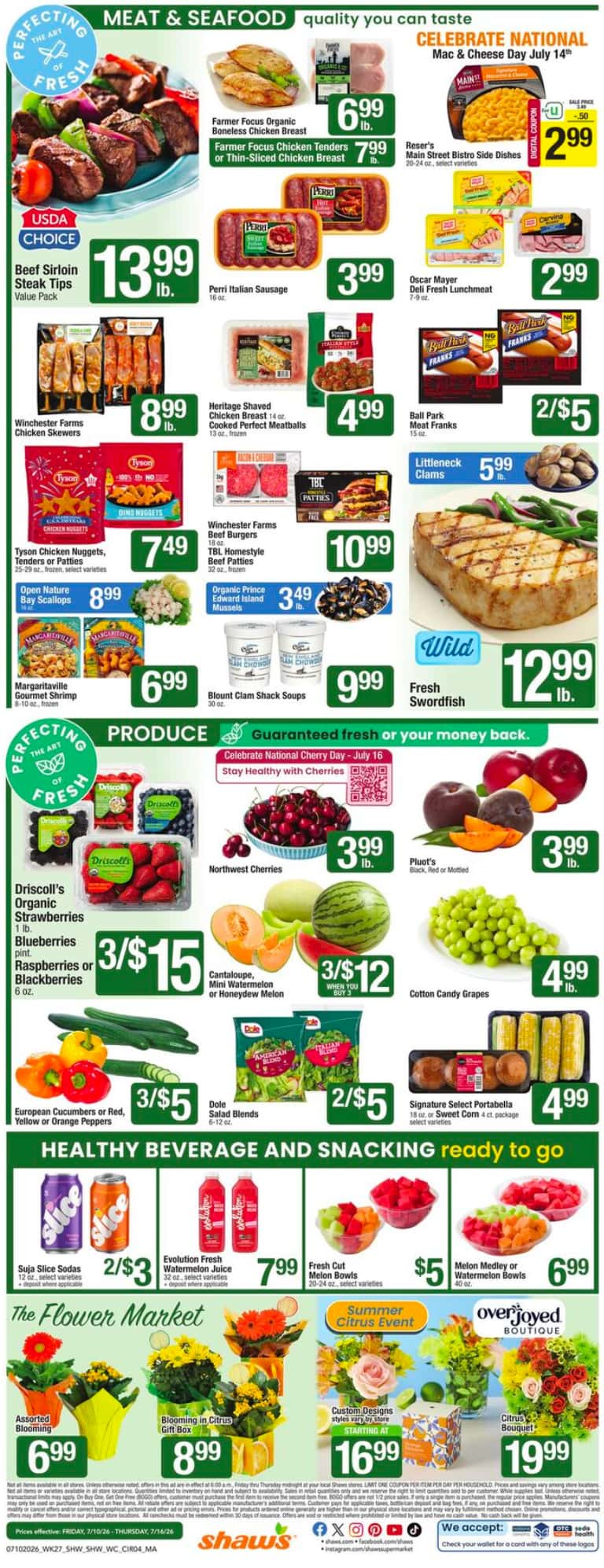 Shaw’s Weekly Ad July 10 - 16, 2026 - Image 2 July 10 - 16