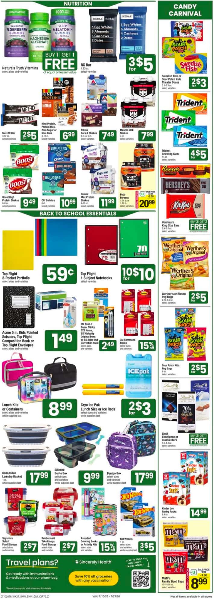 Shaw’s Weekly Ad July 10 - 16, 2026 - Image 1 July 10 - 16