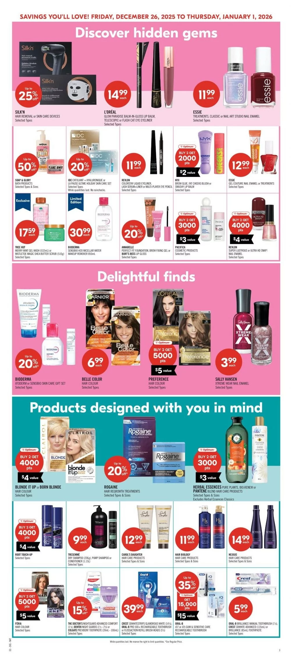 shoppers drug mart flyer december 26 jan 1 14