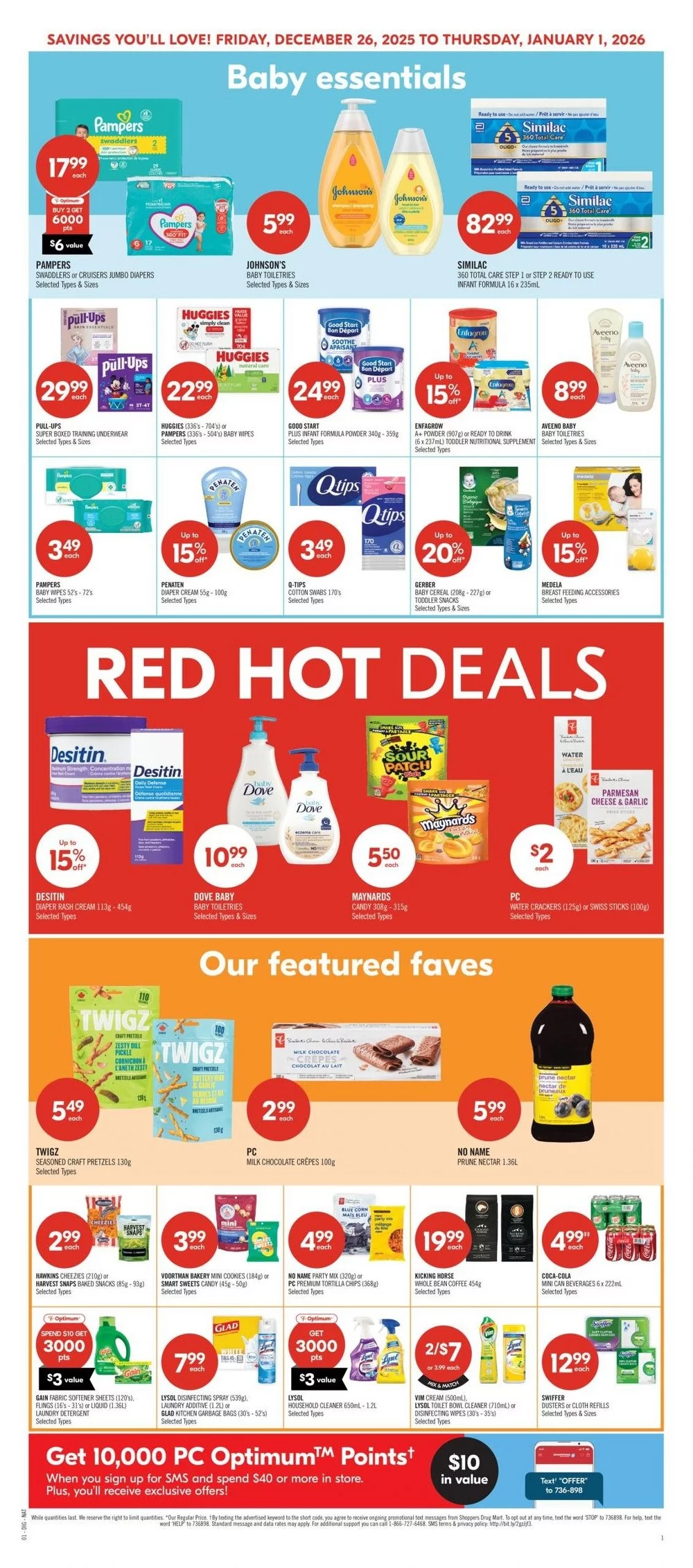 shoppers drug mart flyer december 26 jan 1 7