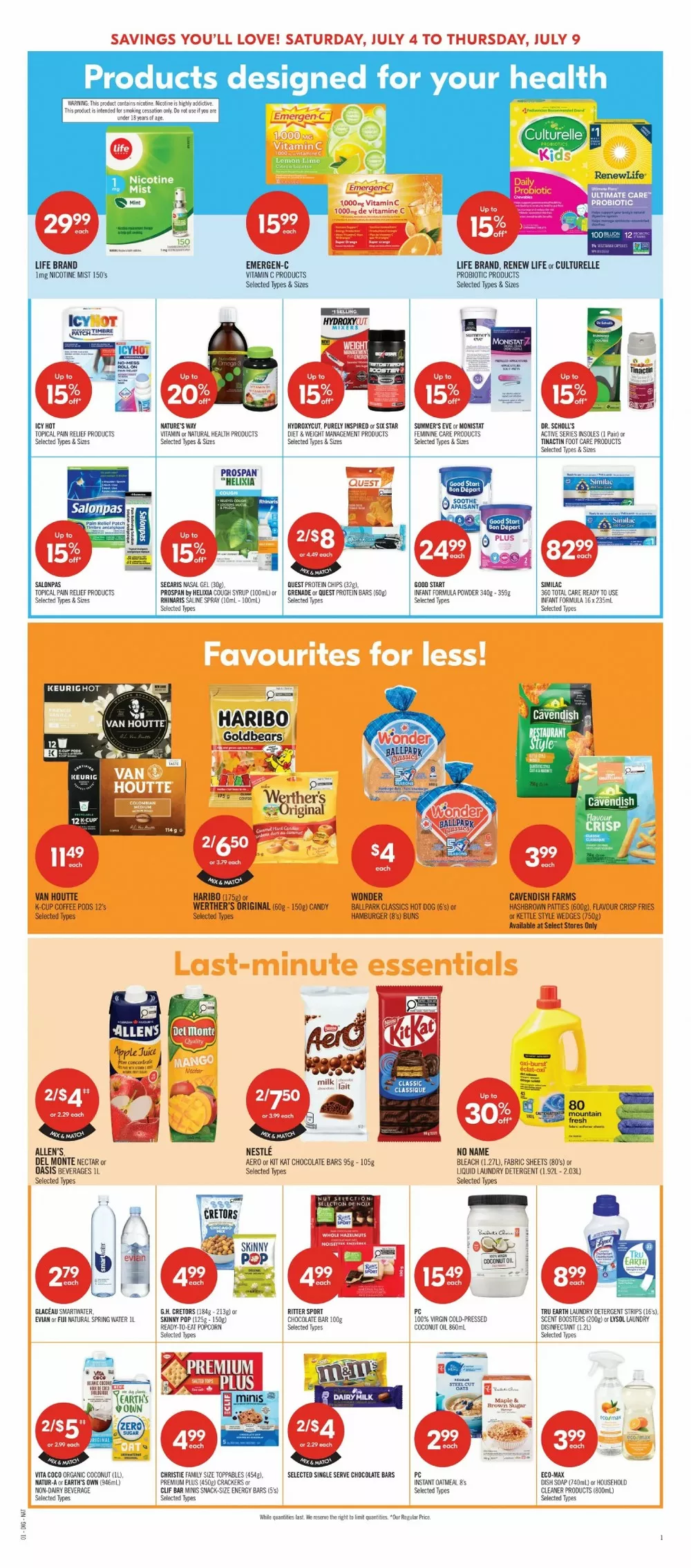 Shoppers Drug Mart Flyer July 18 - 24, 2026 - Image 2 July 4 - 10