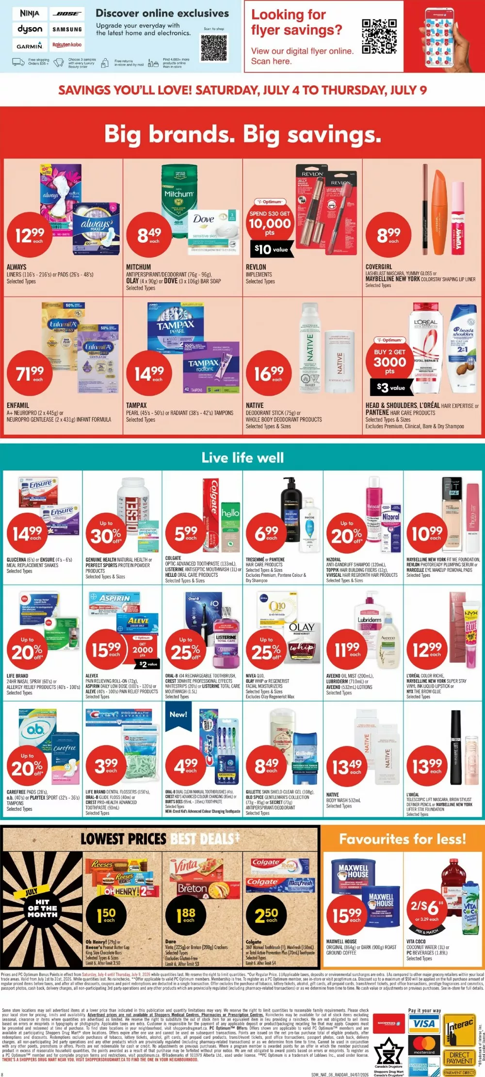 Shoppers Drug Mart Flyer July 18 - 24, 2026 - Image 1 July 4 - 10