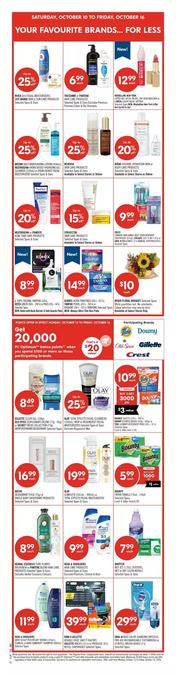 Shoppers Drug Mart Upcoming Flyer (Oct 10 - 16, 2026) - Image 1 Oct 10 - 16