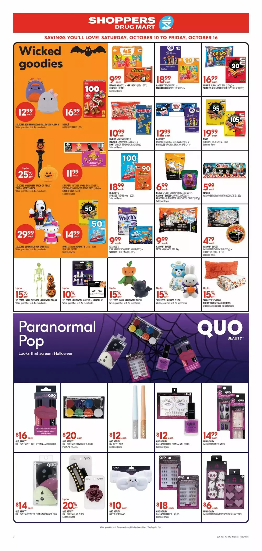 Oct 10 - 16
