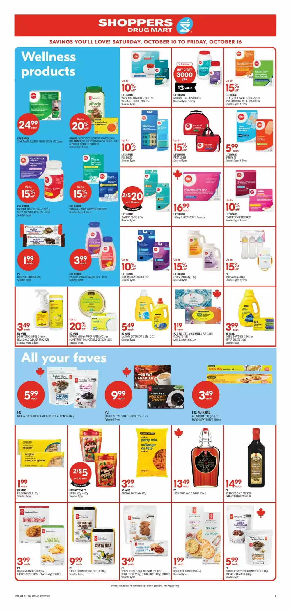 Shoppers Drug Mart Upcoming Flyer (Oct 10 - 16, 2026) - Image 1 Oct 10 - 16