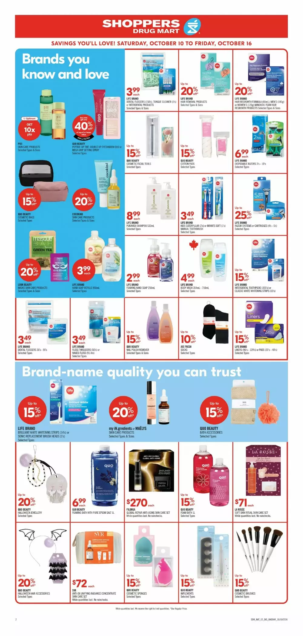 Shoppers Drug Mart Upcoming Flyer (Oct 10 - 16, 2026) - Image 2 Oct 10 - 16
