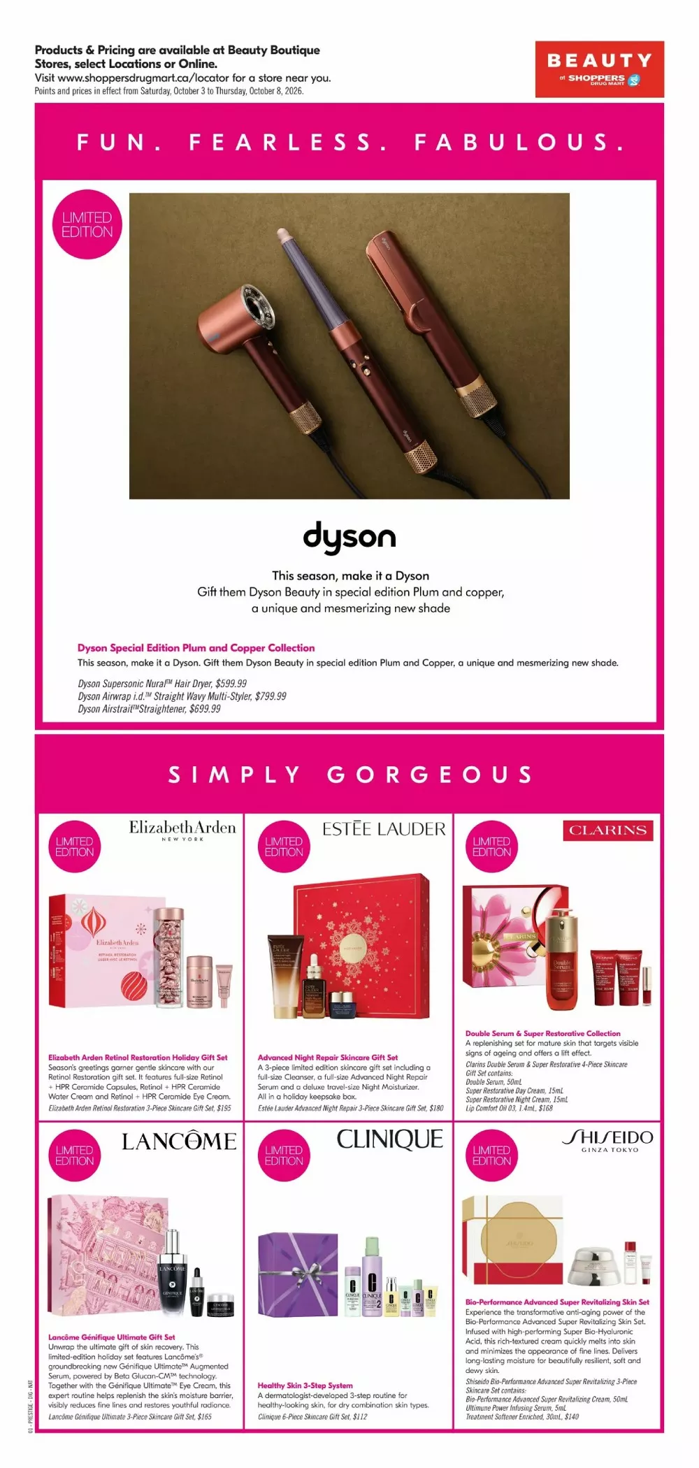 Shoppers Drug Mart Upcoming Flyer (Oct 10 - 16, 2026) - Image 1 October 3 - 9