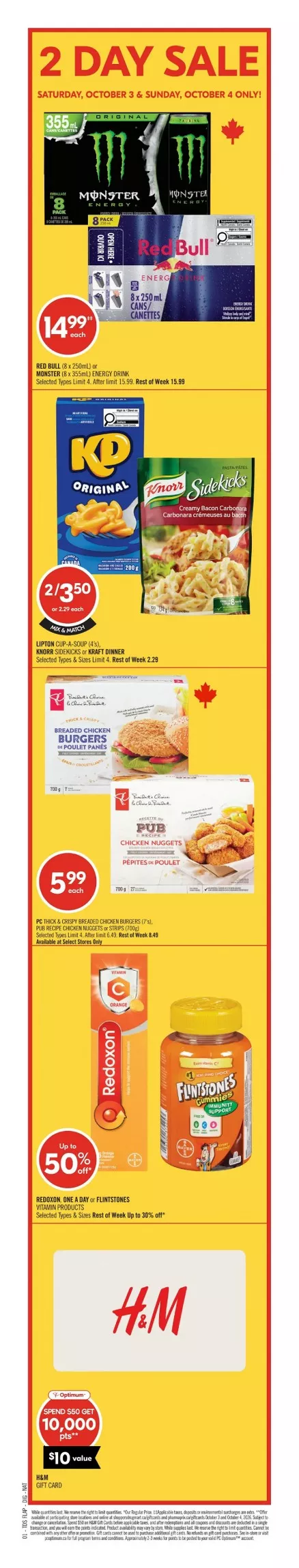 Shoppers Drug Mart Upcoming Flyer (Oct 10 - 16, 2026) - Image 2 October 3 - 9