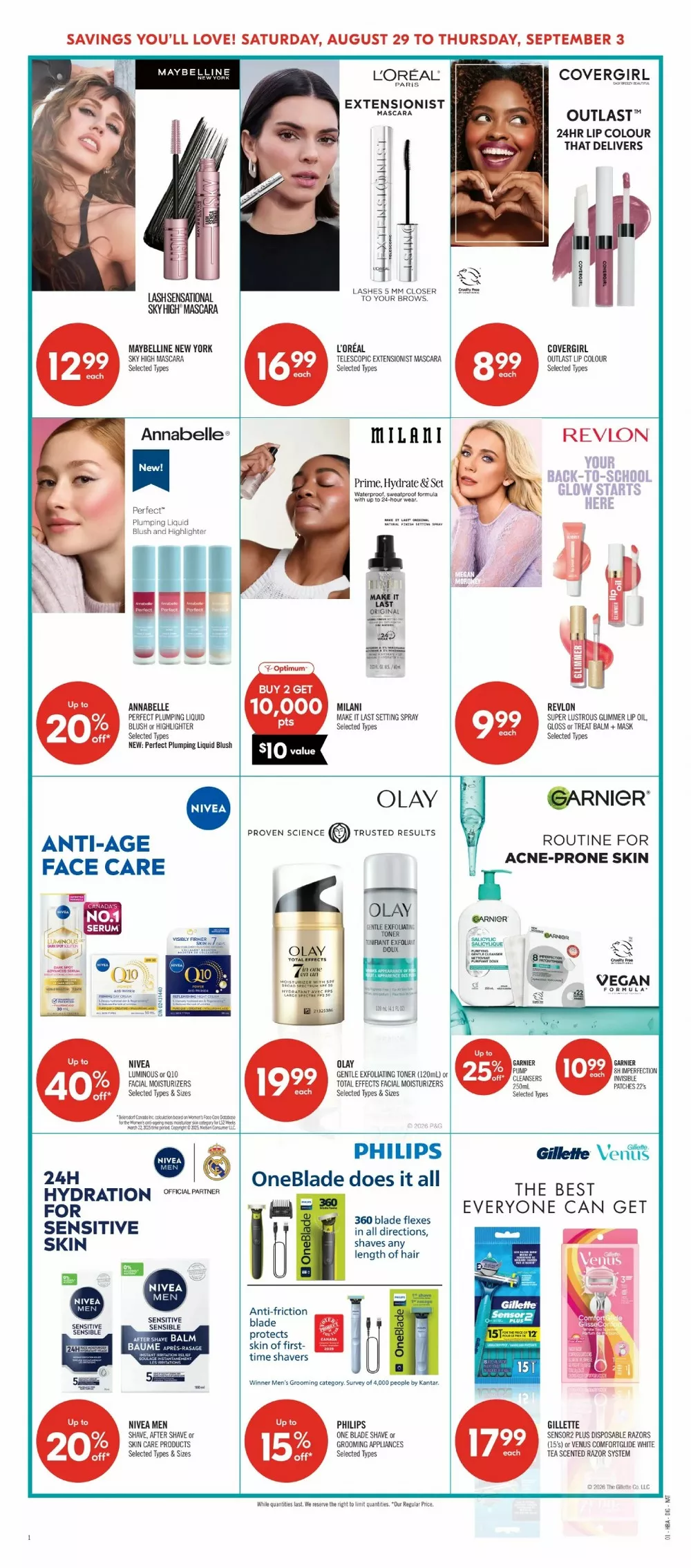 Shoppers Drug Mart Flyer August 29 - September 3, 2026 - Image 1 Aug 29 - Sep 4