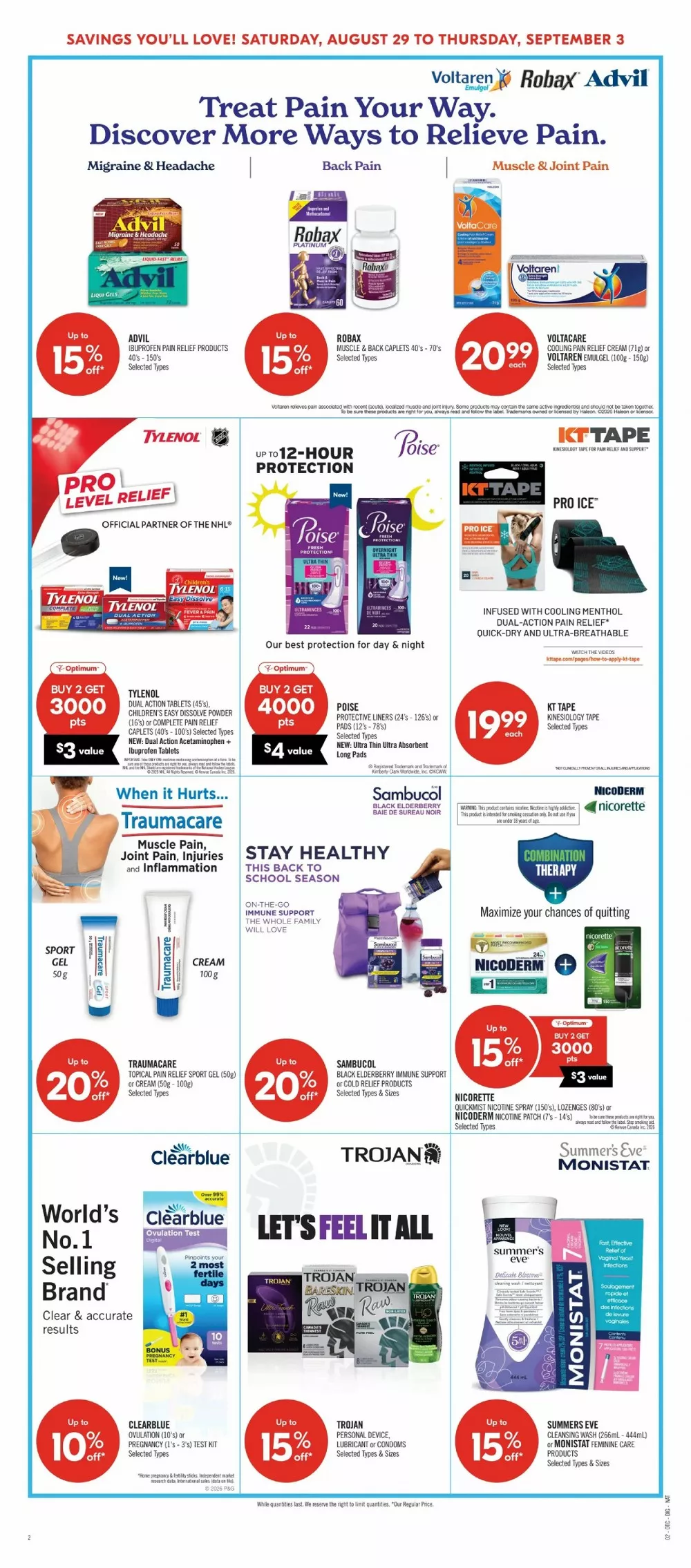 Shoppers Drug Mart Flyer August 29 - September 3, 2026 - Image 2 Aug 29 - Sep 4