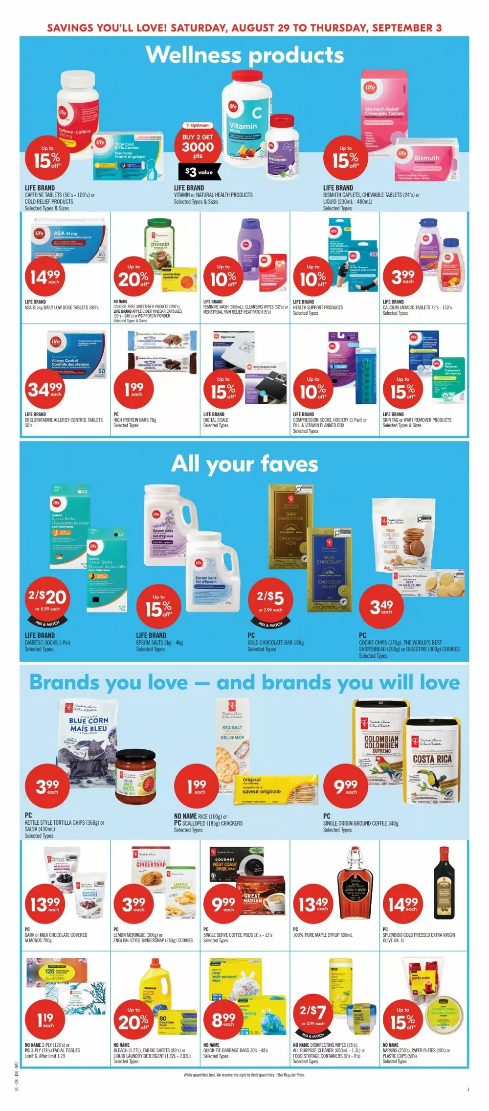 Shoppers Drug Mart Flyer August 29 - September 3, 2026 - Image 1 Aug 29 - Sep 4