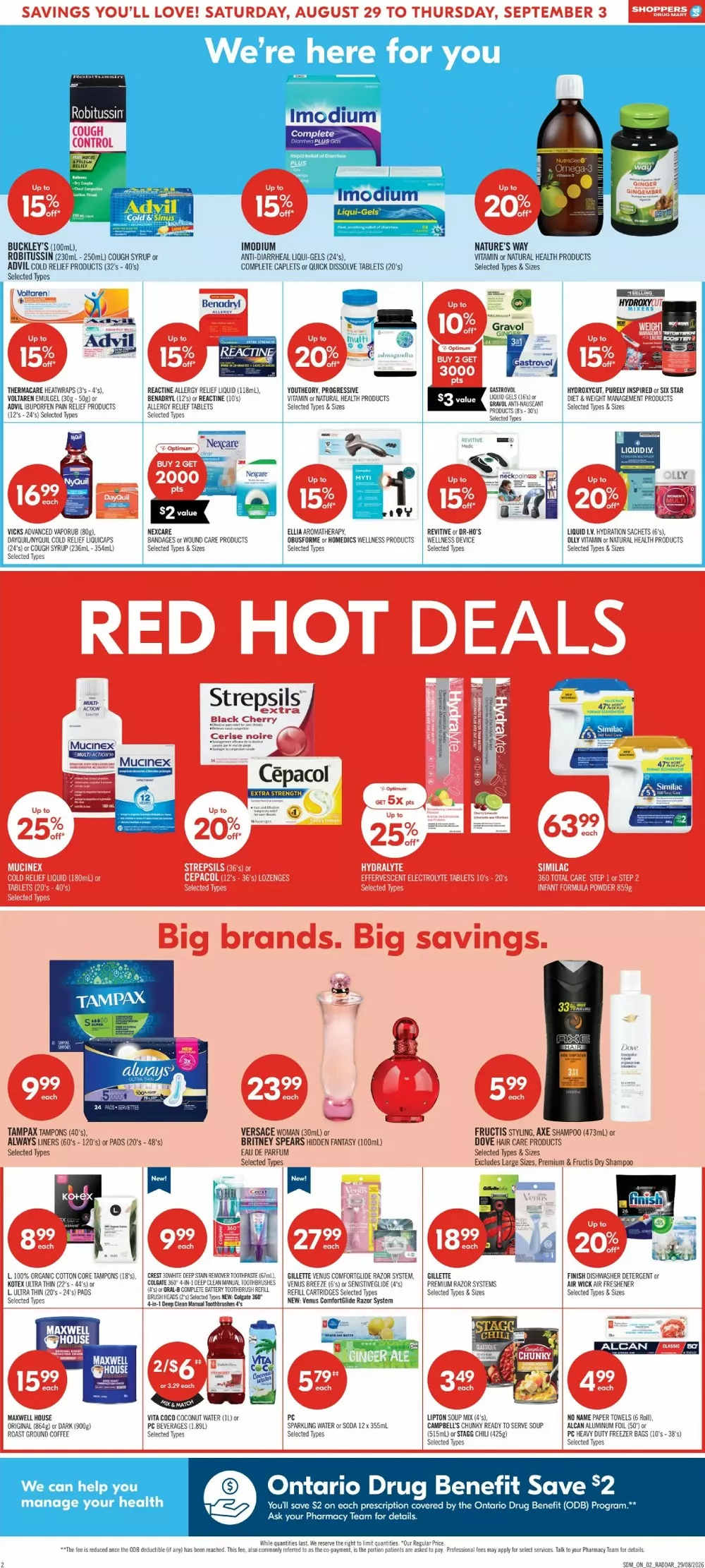 Shoppers Drug Mart Flyer August 29 - September 3, 2026 - Image 2 Aug 29 - Sep 4