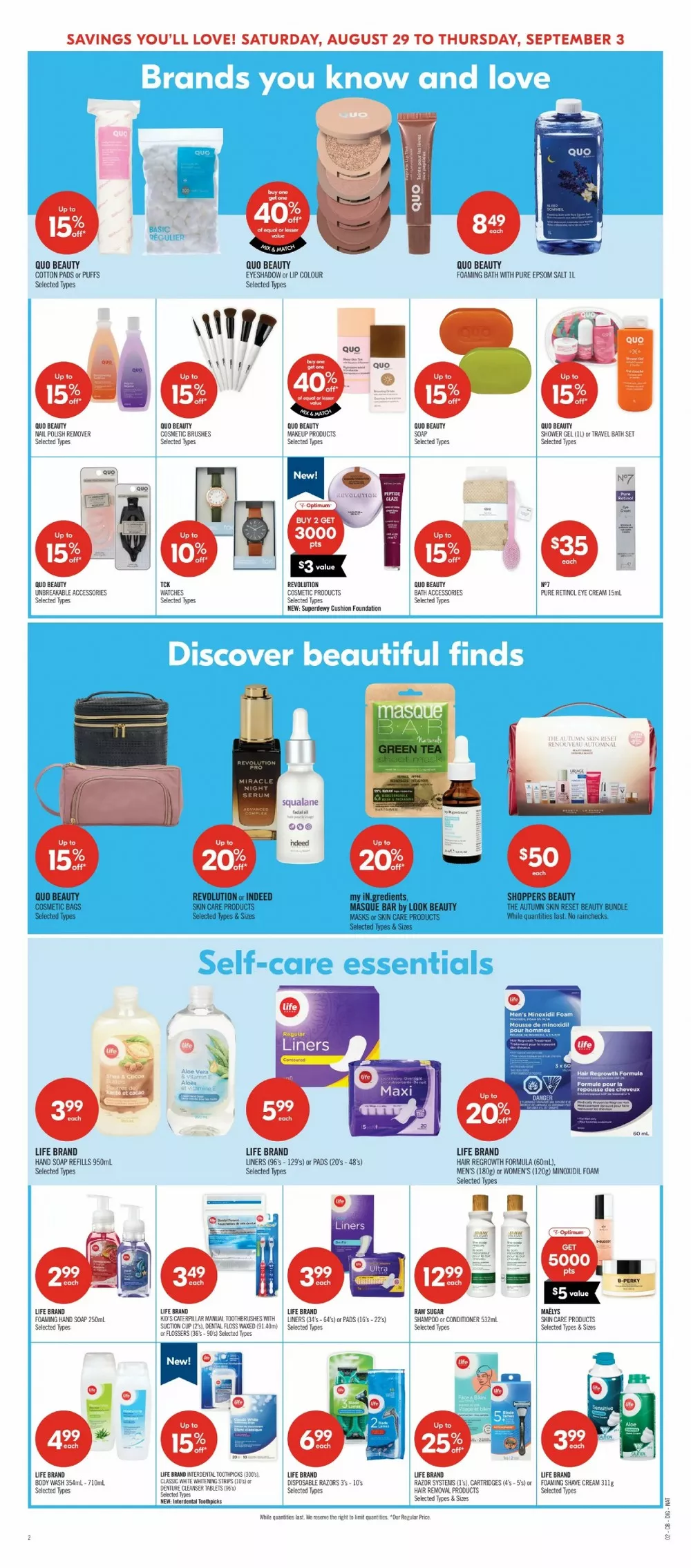 Shoppers Drug Mart Flyer August 29 - September 3, 2026 - Image 2 Aug 29 - Sep 4
