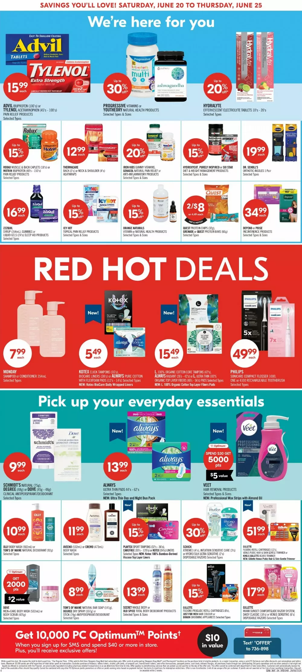 Shoppers Drug Mart Flyer July 18 - 24, 2026 - Image 1 June 20 - 26