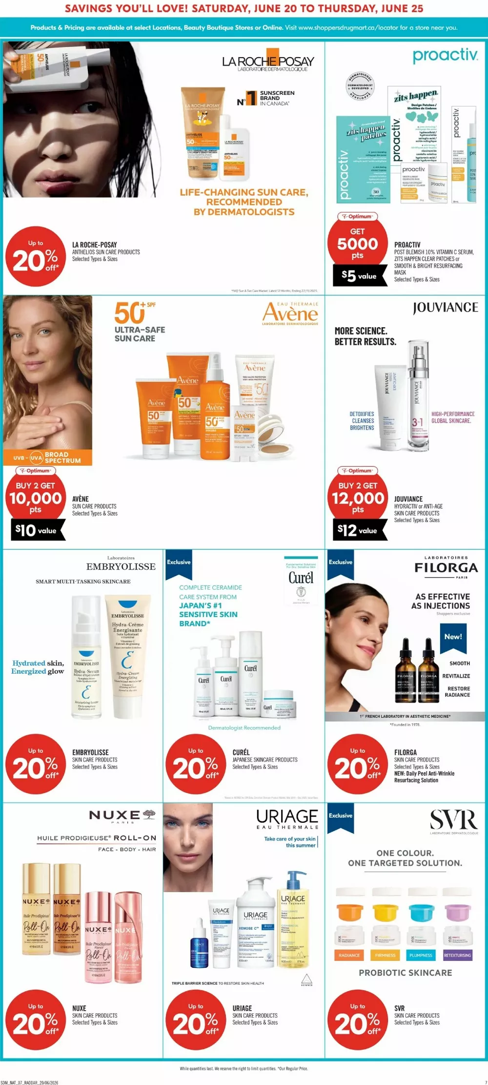 Shoppers Drug Mart Flyer July 18 - 24, 2026 - Image 1 June 20 - 26