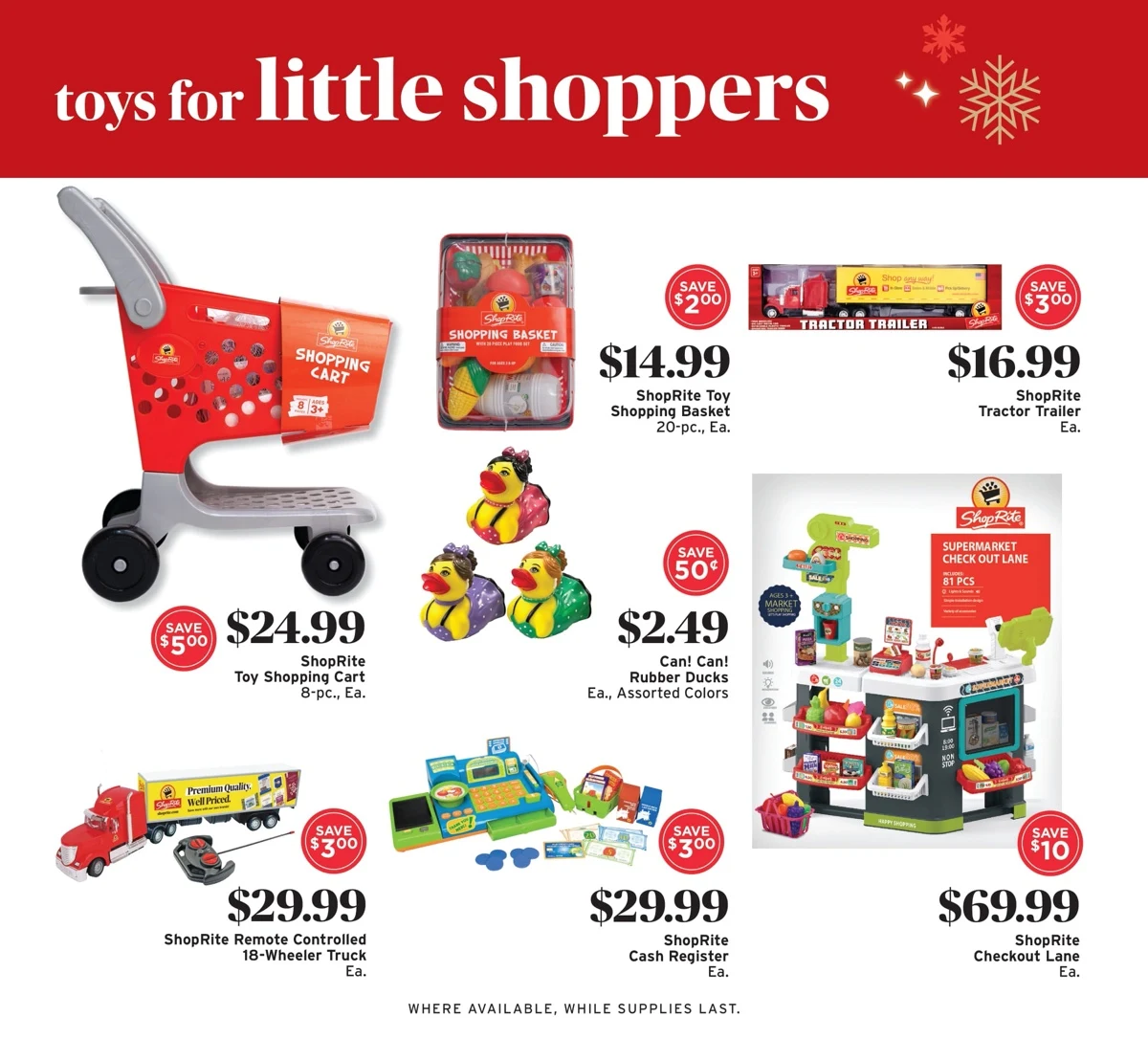 Shoprite Christmas Ad 2025 3 – shoprite holiday flyer dec 27 05