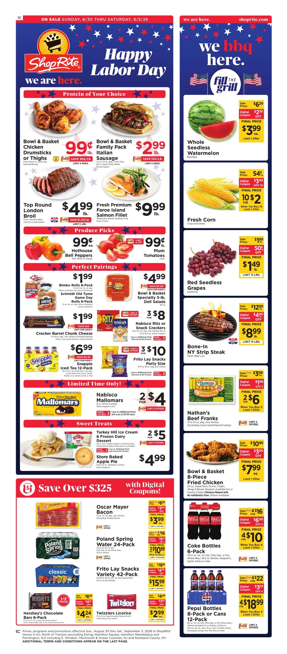 Shoprite Weekly Ad August 30 - September 5, 2026 - Image 1 August 30 - September 5