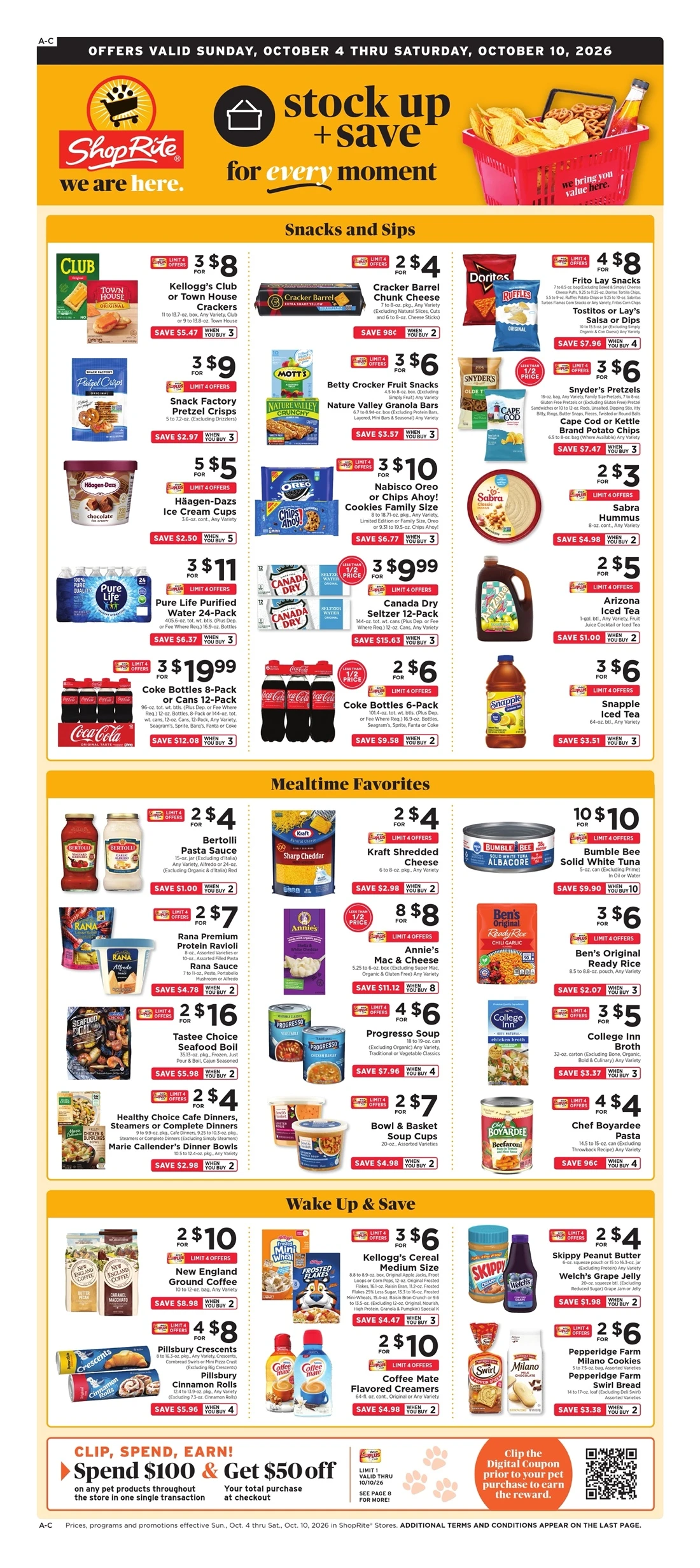 Shoprite Weekly Ad (October 11 - 17, 2026) Early Preview - Image 1 October 4 - 10