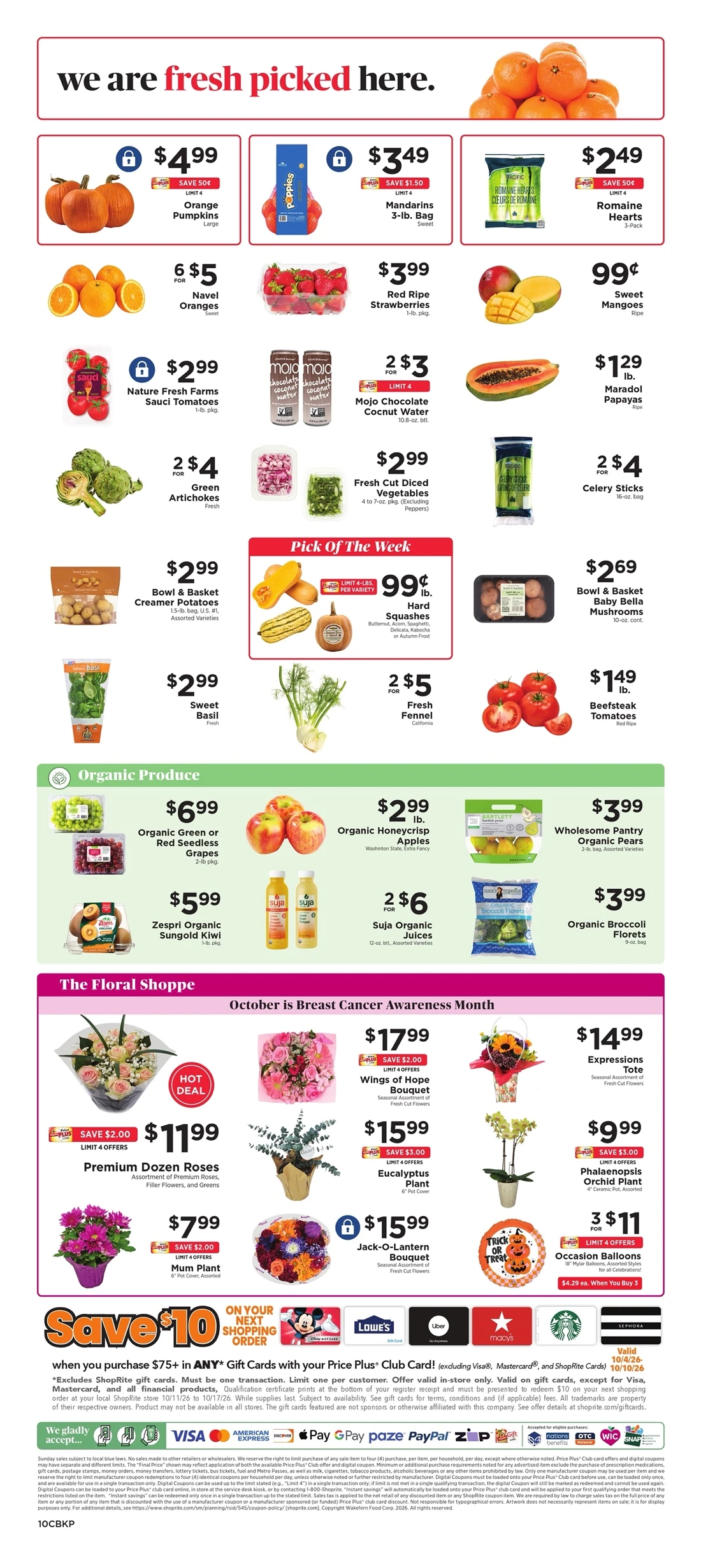 Shoprite Weekly Ad (October 11 - 17, 2026) Early Preview - Image 2 October 4 - 10