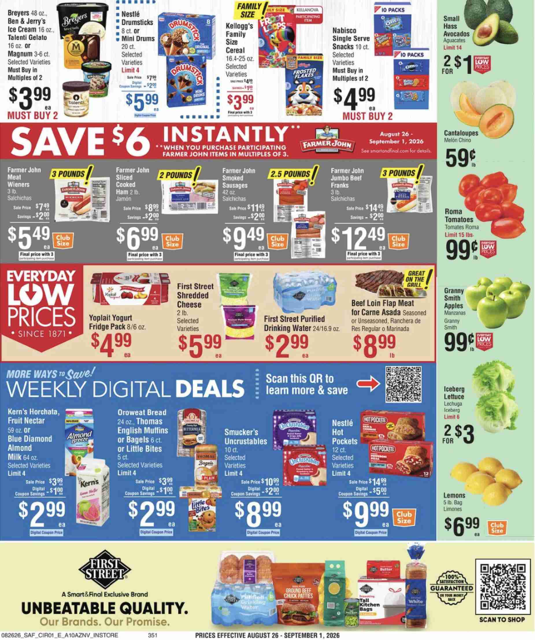 Smart And Final Weekly Ad August 26 - September 1, 2026 - Image 2 August 26 – September 1