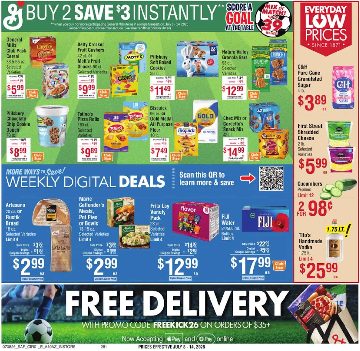 Smart And Final Weekly Ad July 15 - 21, 2026 - Image 2 July 8 - 14