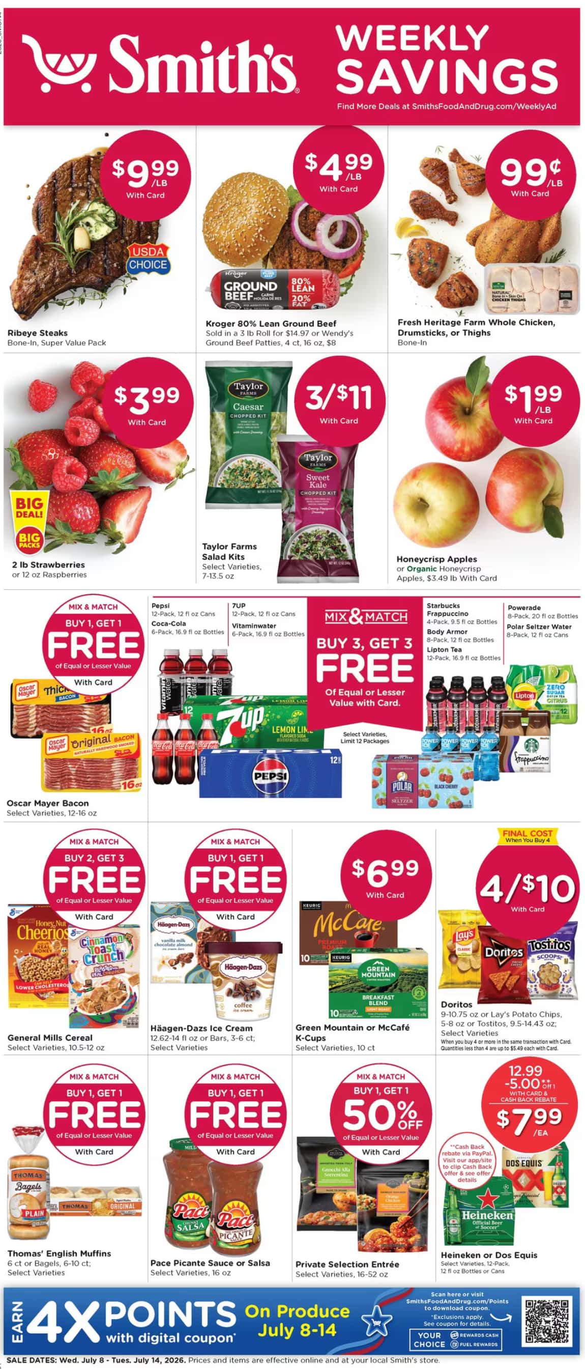 Smith'S Weekly Ad July 15 - 21, 2026 - Image 1 July 8 - 14