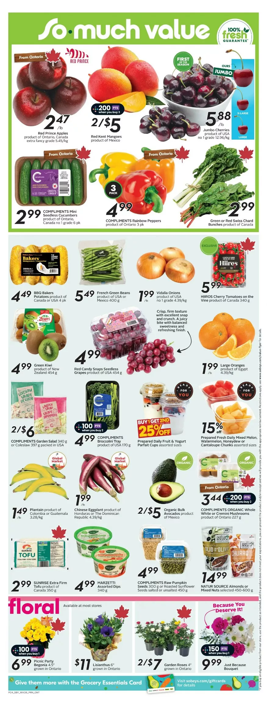 Sobeys Flyer July 9 - 15, 2026 - Image 1 June 17 - 23