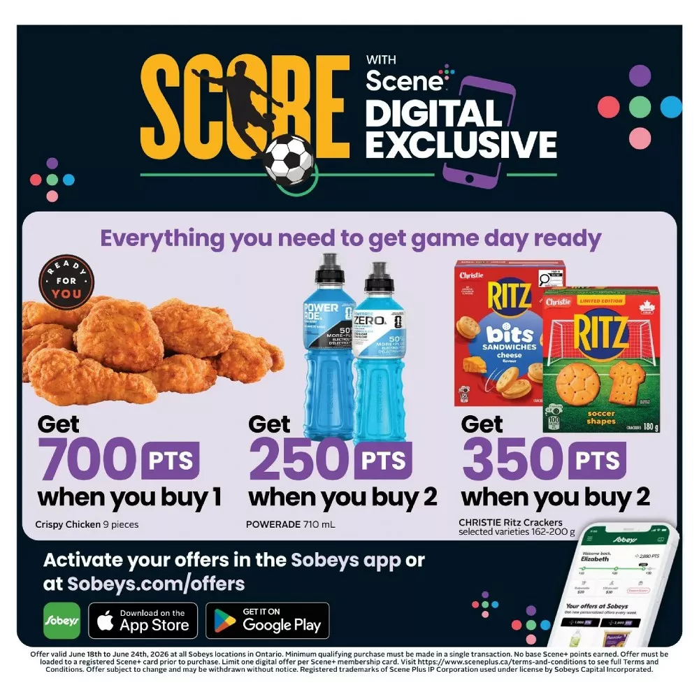 Sobeys Flyer July 9 - 15, 2026 - Image 1 June 17 - 23
