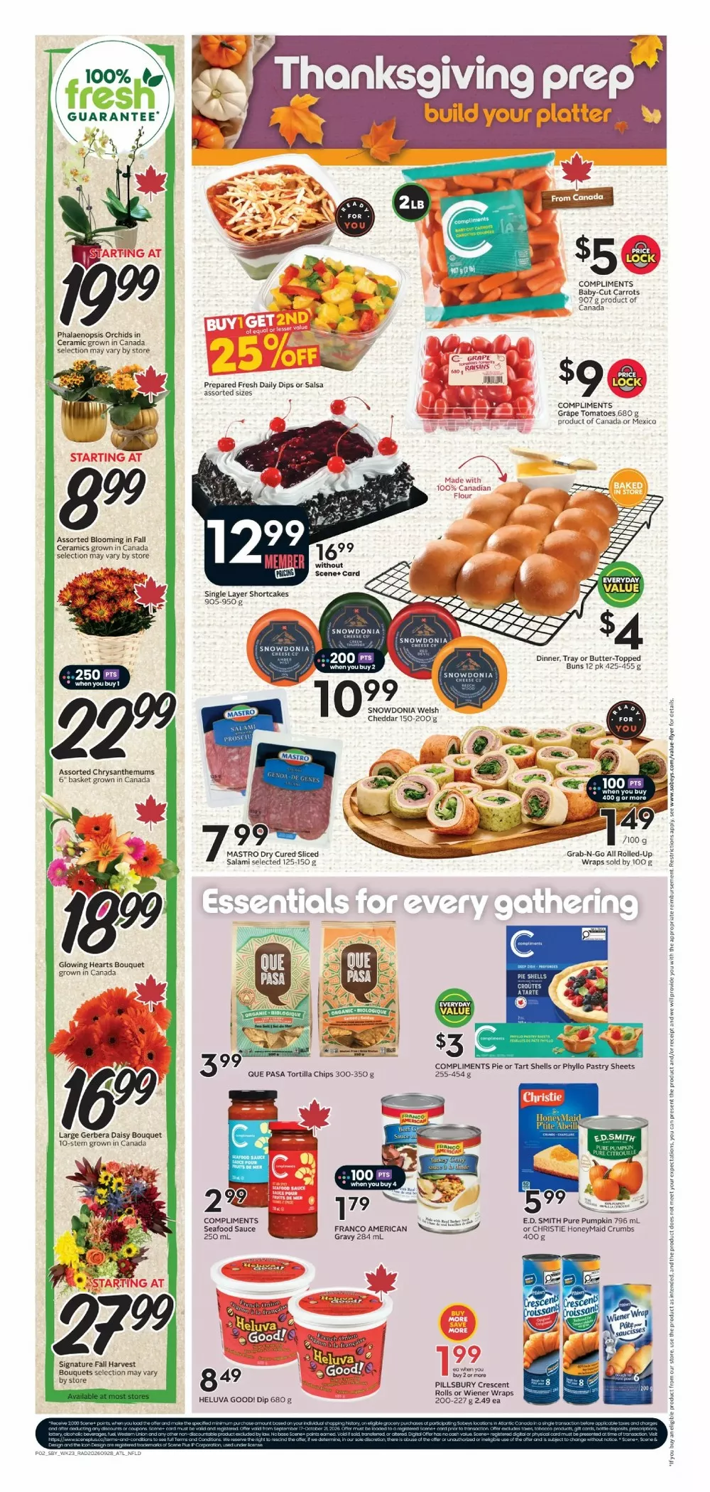 Sobeys Upcoming Flyer (Oct 8 – 14, 2026) Sneak Peek - Image 2 October 1 - 7