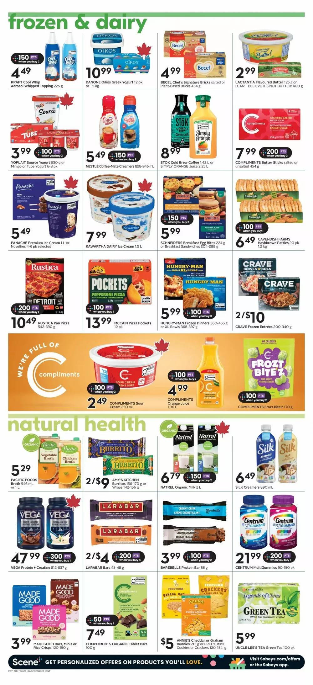 Sobeys Upcoming Flyer (Oct 8 – 14, 2026) Sneak Peek - Image 1 October 1 - 7