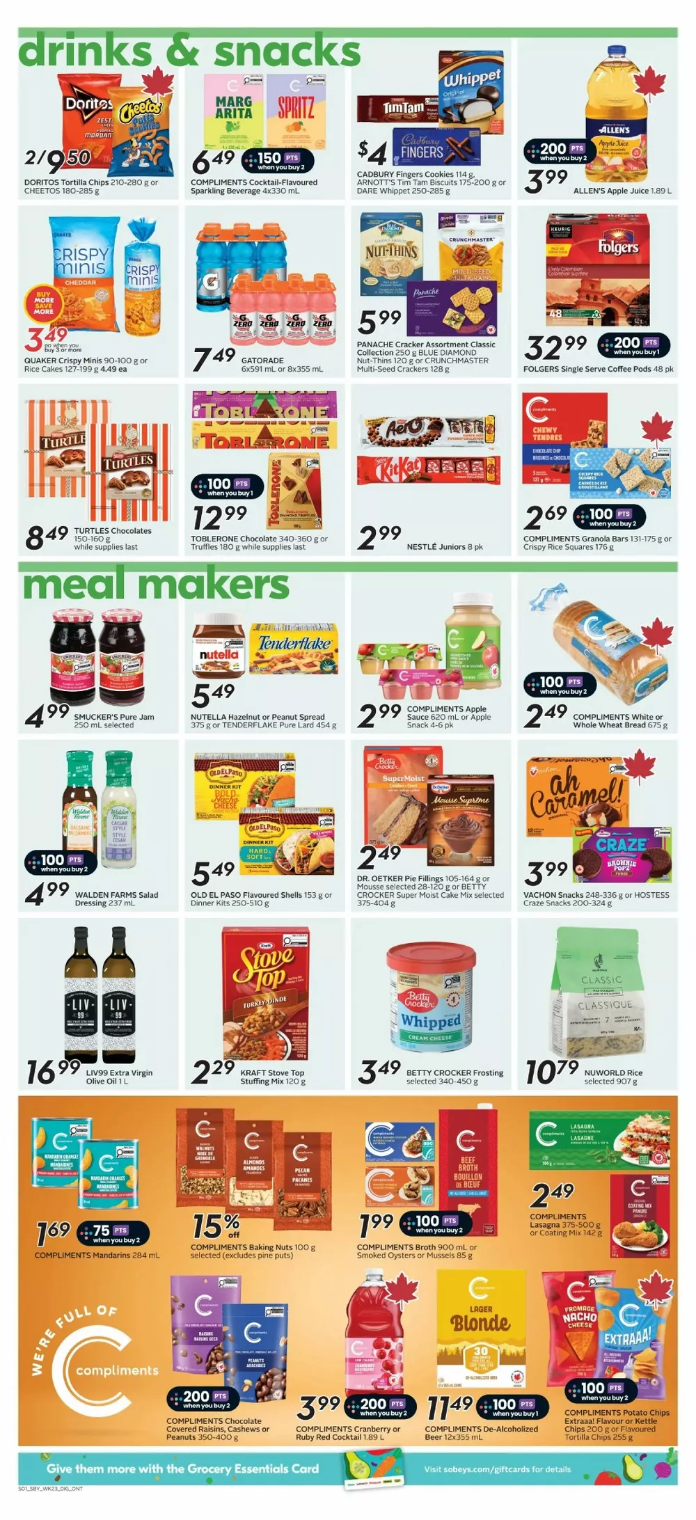 Sobeys Upcoming Flyer (Oct 8 – 14, 2026) Sneak Peek - Image 2 October 1 - 7