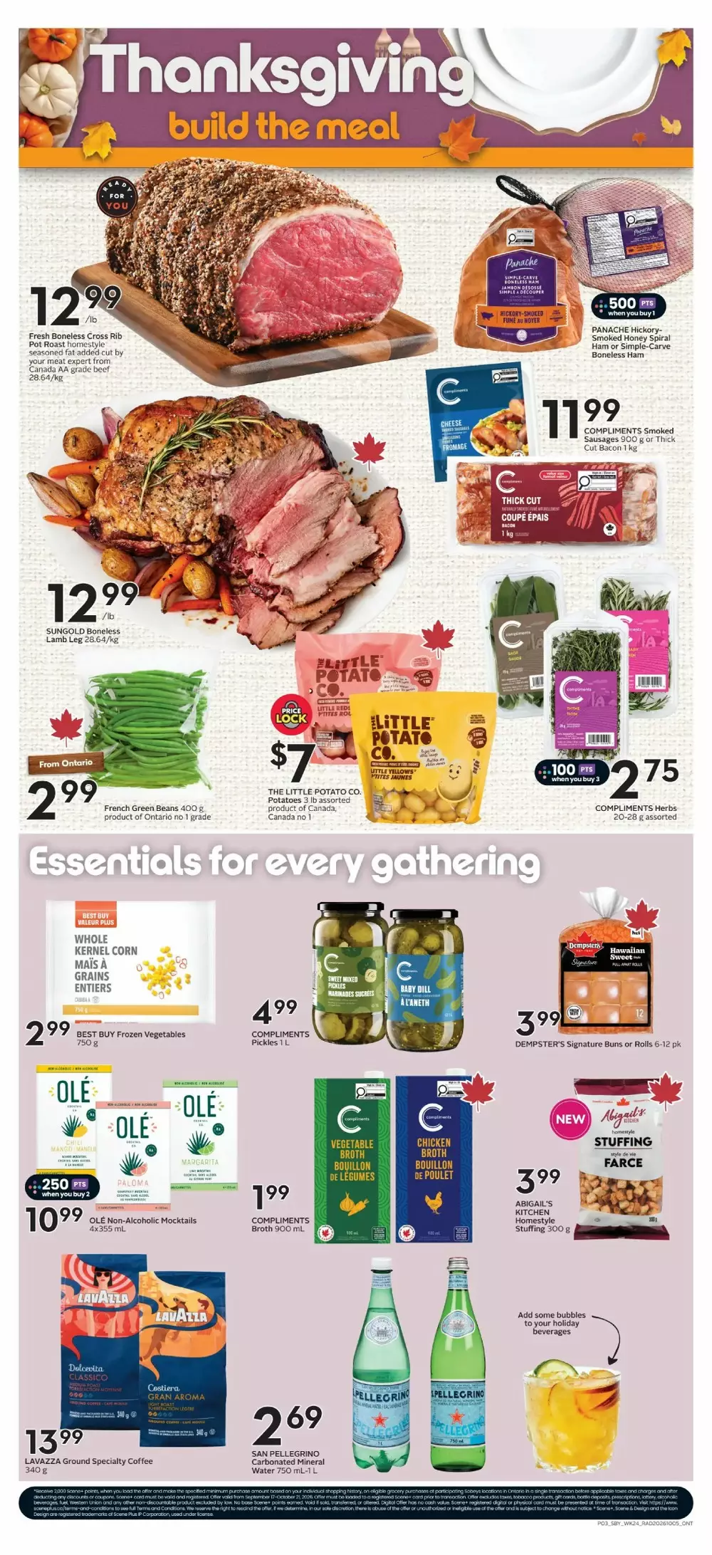 Sobeys Upcoming Flyer (Oct 8 – 14, 2026) Sneak Peek - Image 1 Oct 8 - 14