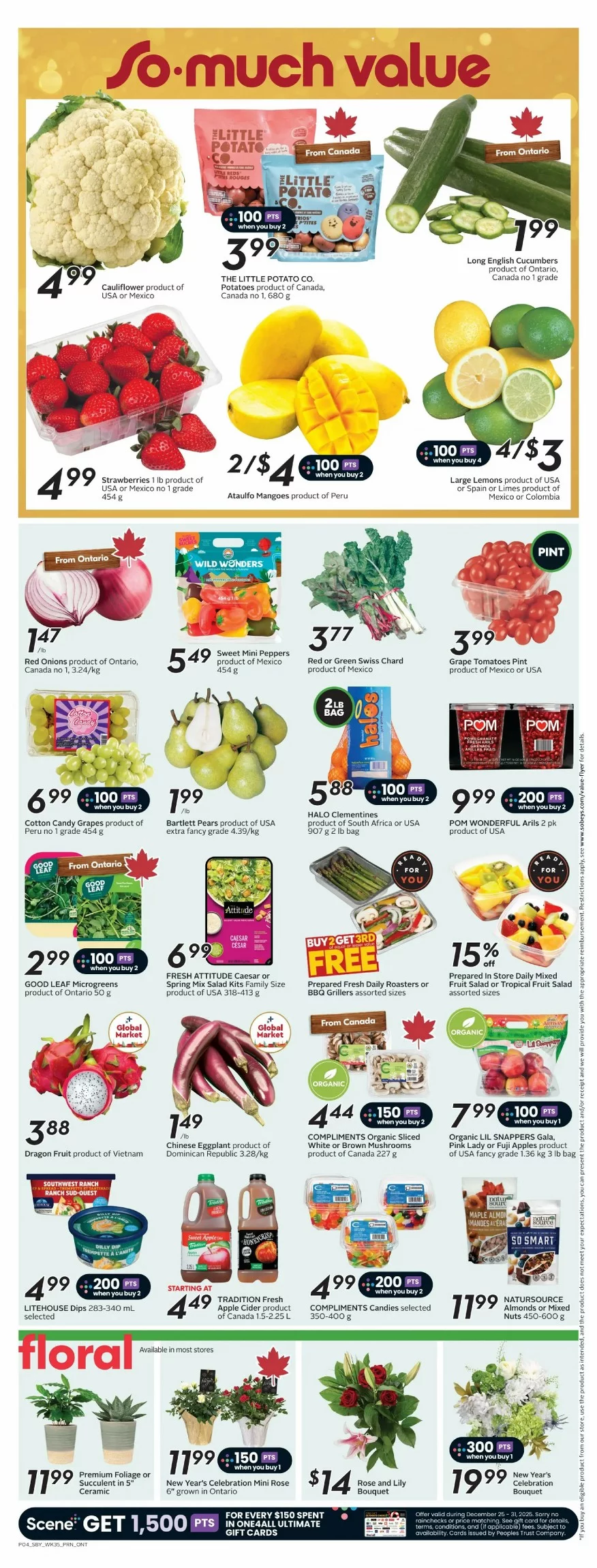 sobeys flyer ont december 25 31 7 51134200