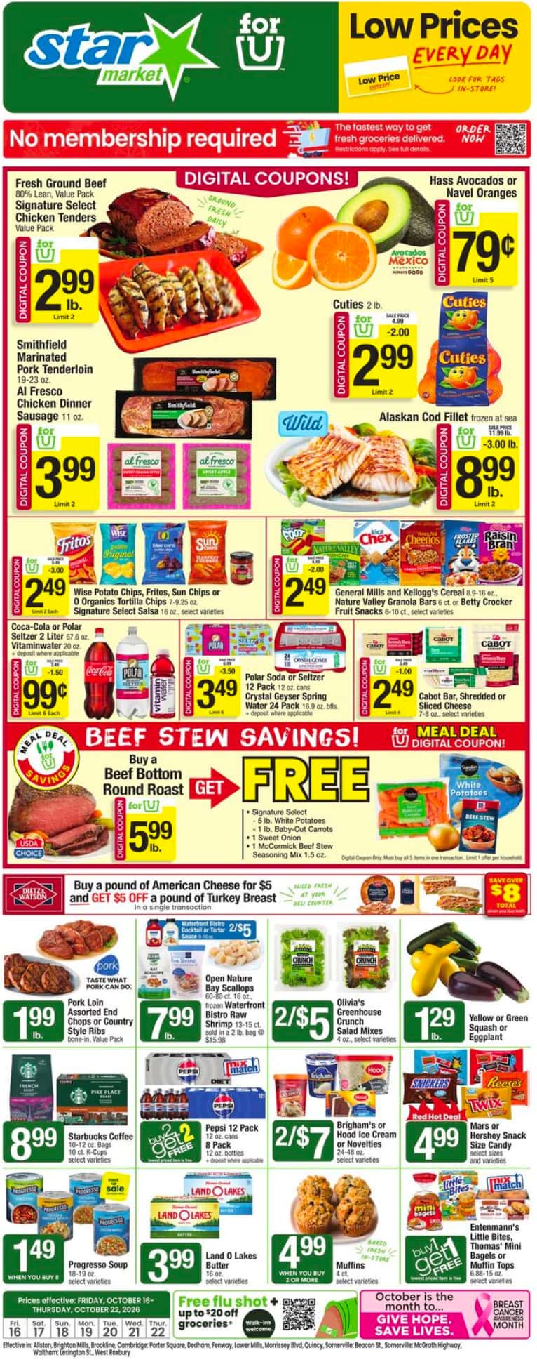 Star Market Weekly Ad (October 16 - 22, 2026) Preview - Image 1 Oct 16 - 22