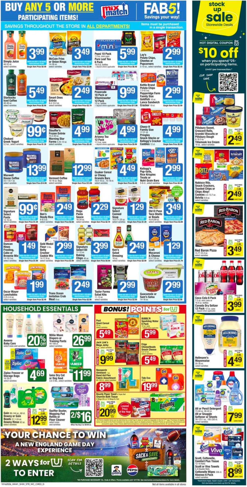 Star Market Weekly Ad (October 16 - 22, 2026) Preview - Image 1 Oct 16 - 22