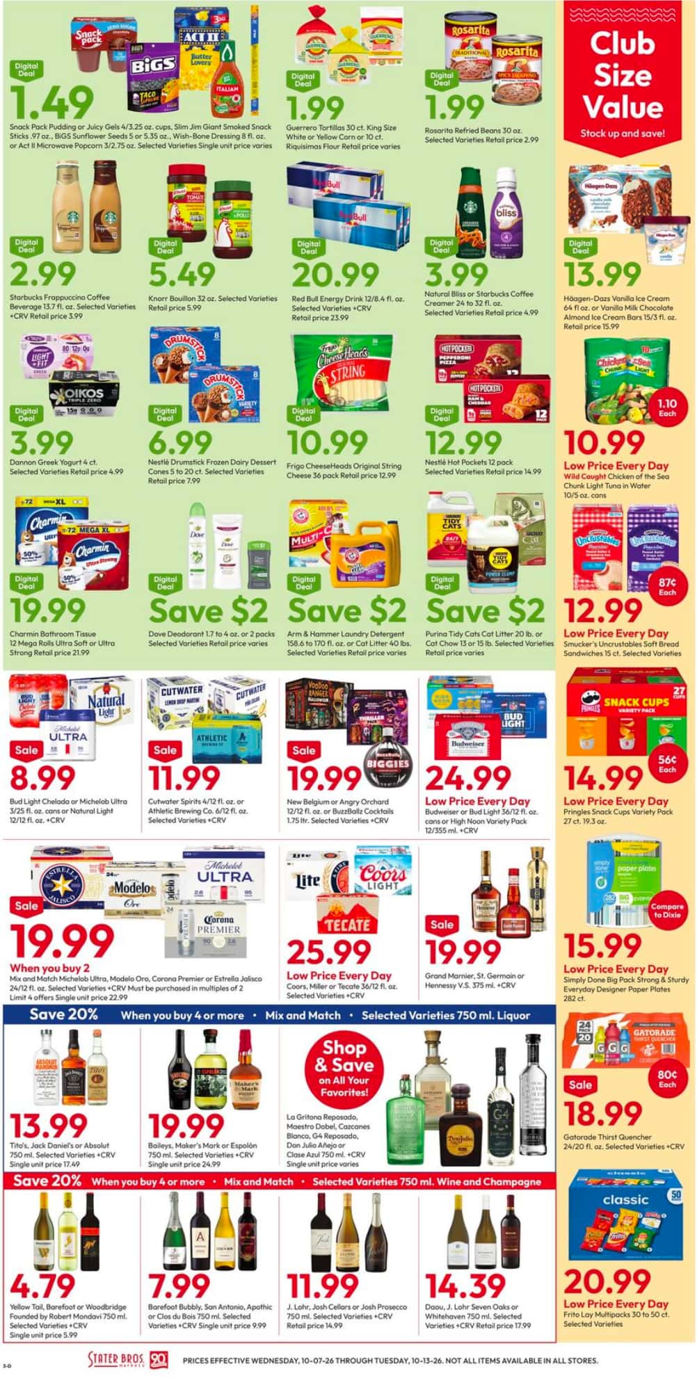 Stater Bros. Weekly Ad (October 14 - 20, 2026) Preview - Image 1 Oct 7 - 13