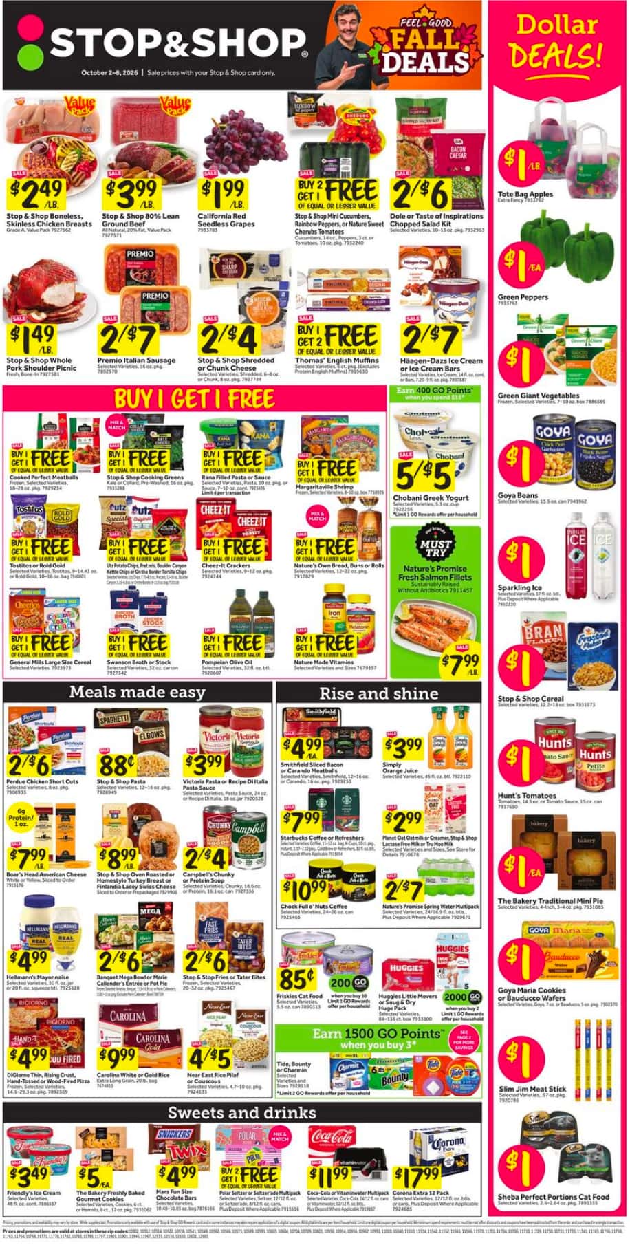 Stop And Shop Weekly Ad (Oct 9 - 15, 2026) Preview - Image 1 October 2 - 8