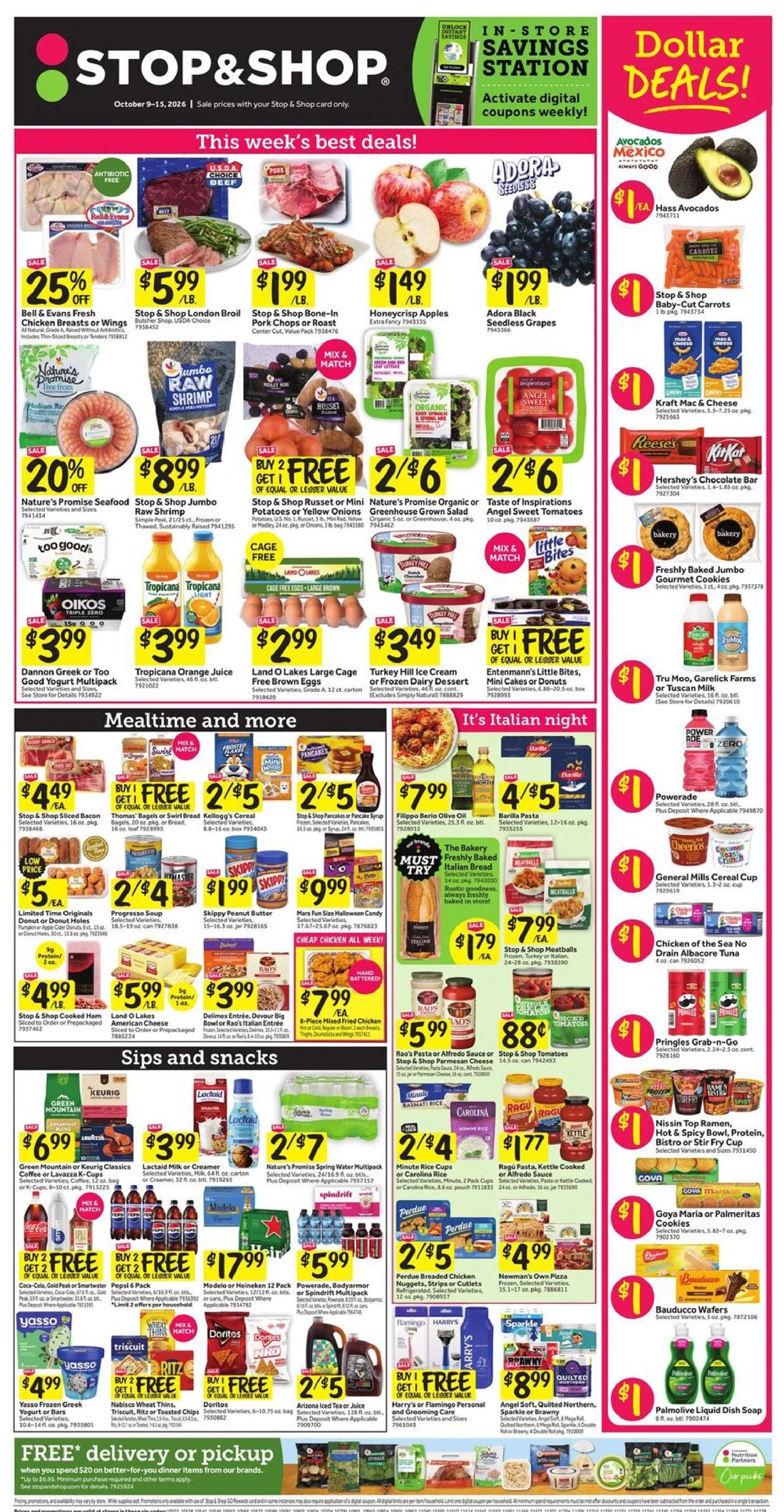 Stop And Shop Weekly Ad (Oct 9 - 15, 2026) Preview - Image 1 Oct 9 - 15