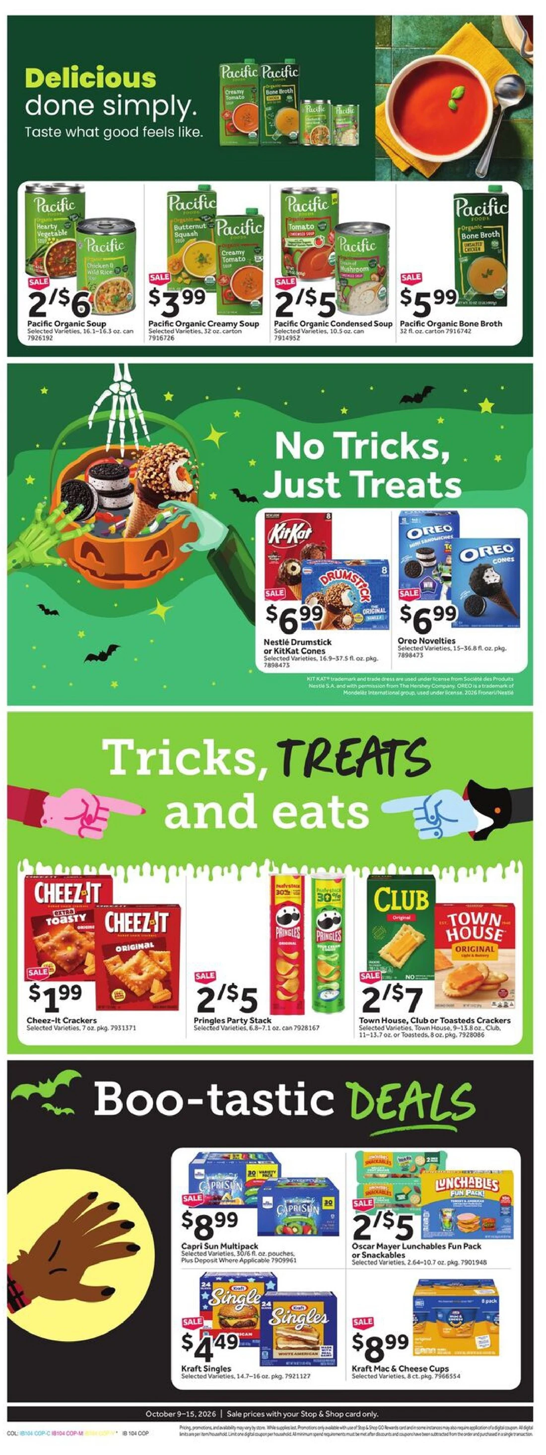 Stop And Shop Weekly Ad (Oct 9 - 15, 2026) Preview - Image 1 Oct 9 - 15