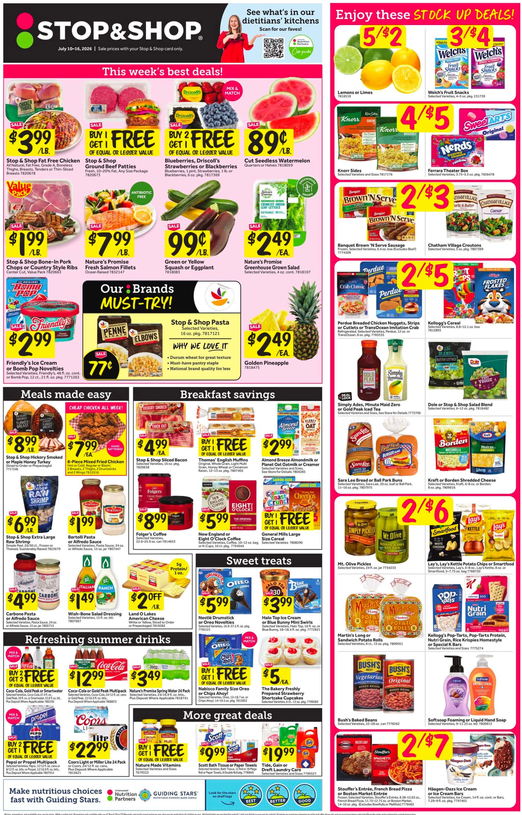 Stop And Shop Weekly Ad July 10 – 16, 2026 - Image 1 July 10 - 16