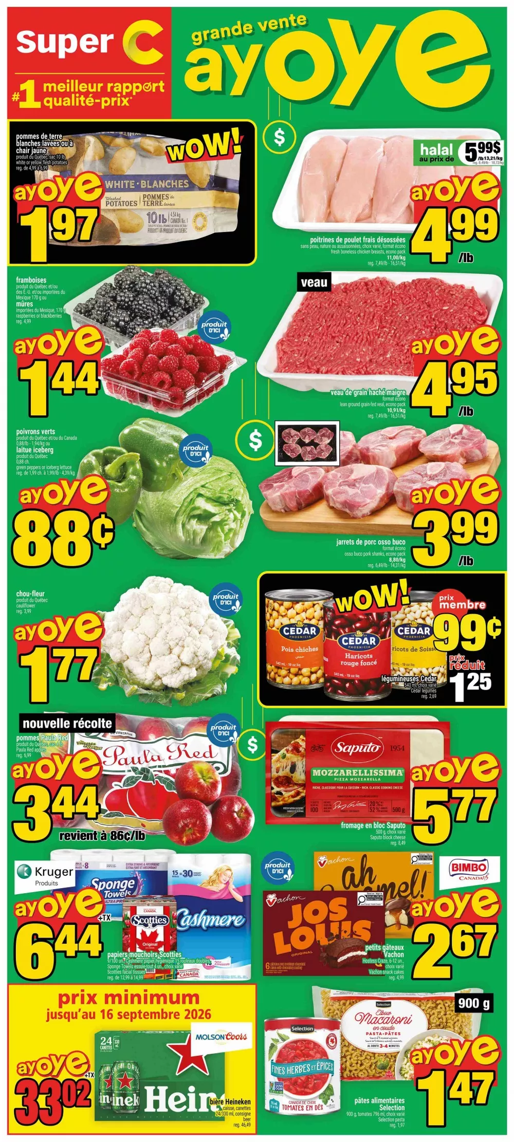 Super C Flyer August 27 - September 2, 2026 - Image 1 August 27 - September 2