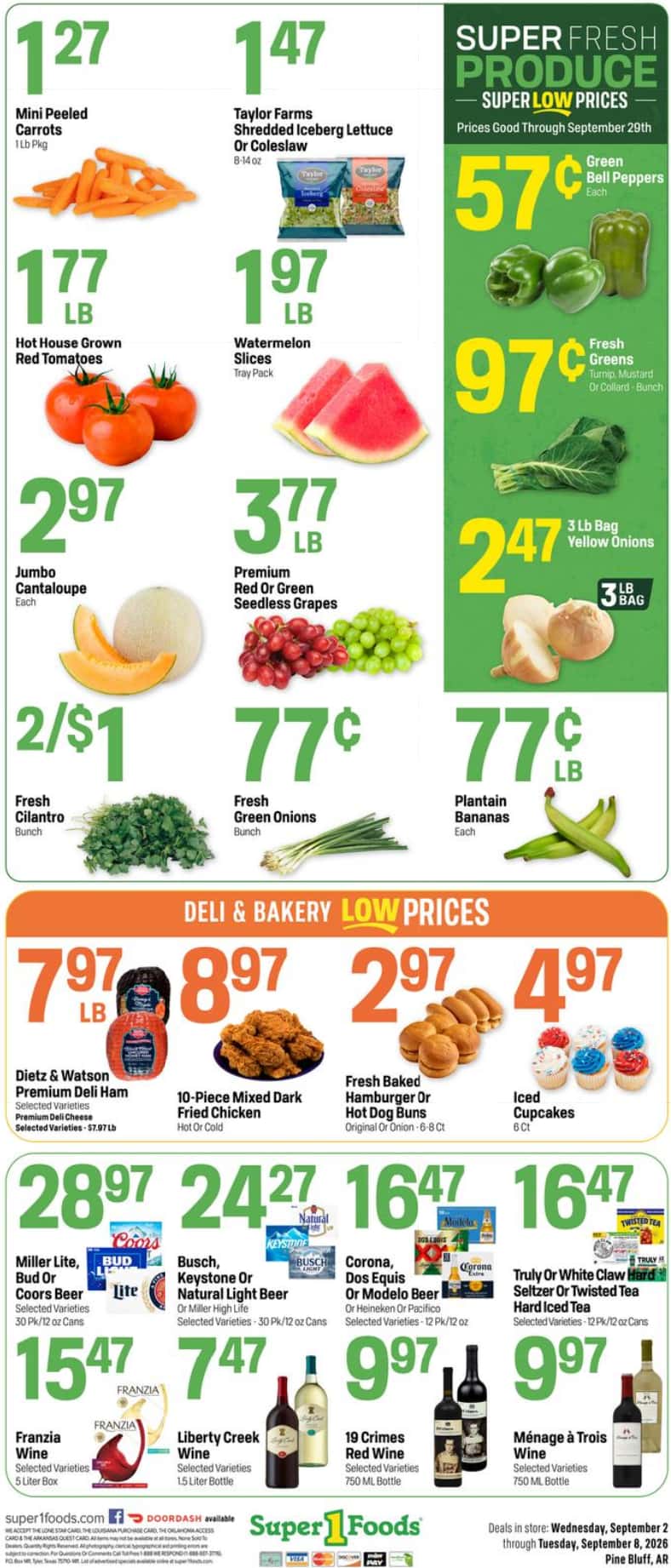 Super 1 Foods Weekly Ad September 2 - 8, 2026 - Image 2 September 2 - 8