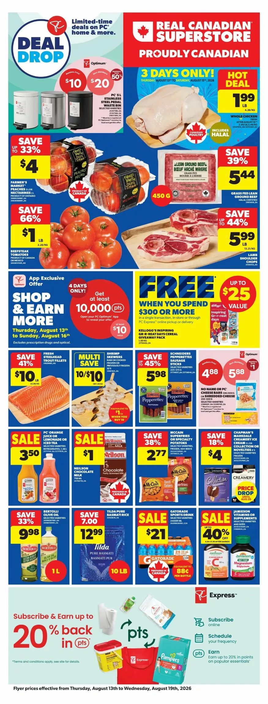 Real Canadian Superstore Flyer August 27 - September 2, 2026 - Image 1 August 13 - 19