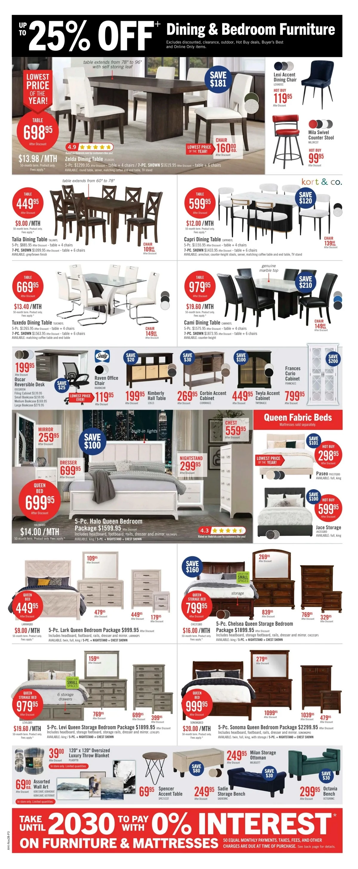 the brick black friday flyer november 28 to 30 11