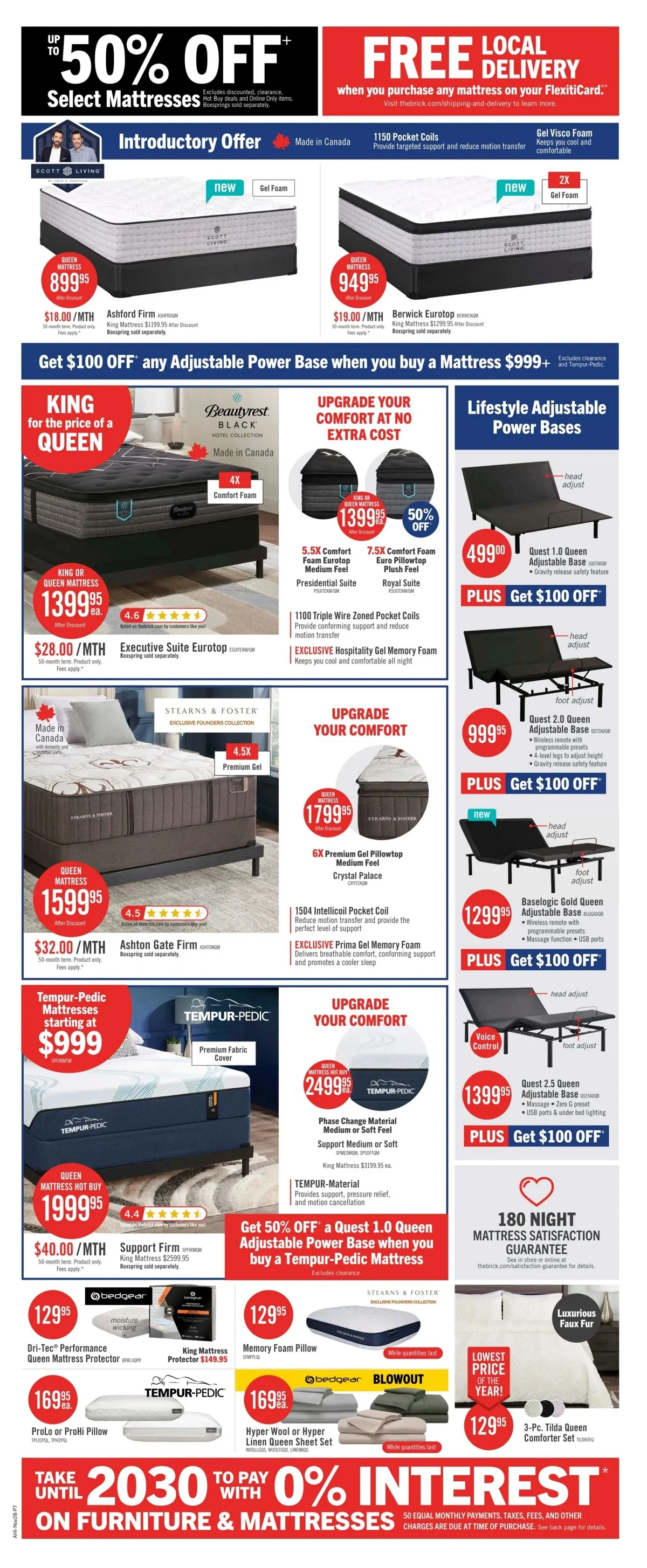 the brick black friday flyer november 28 to 30 13